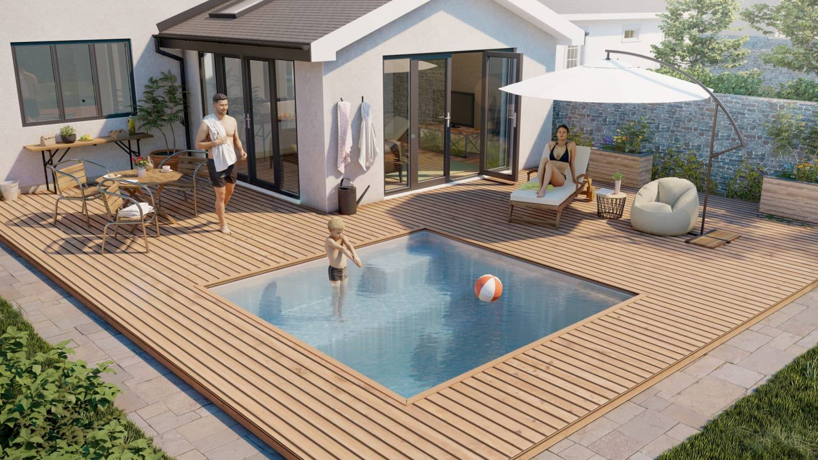 Spécialiste des petites piscines coques à Lyon