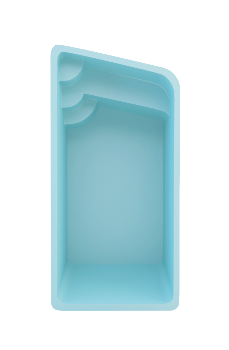 Piscine à coque design et conviviale à Lyon