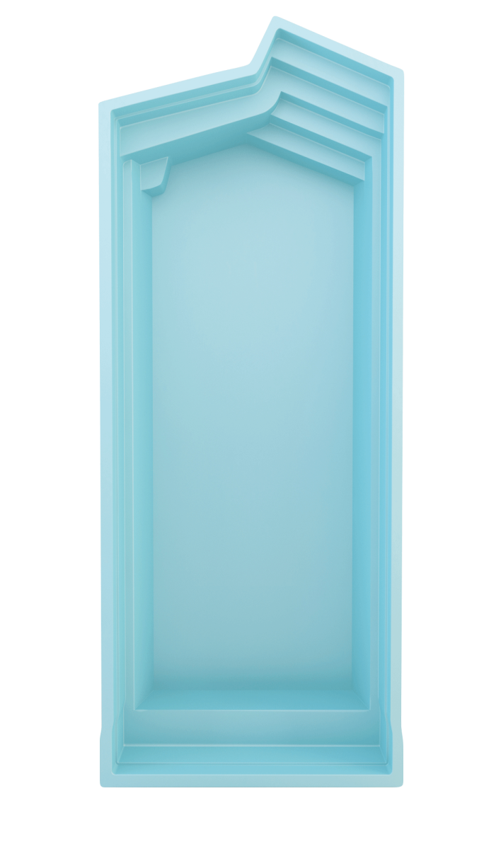 Piscine coque California à Lyon : design contemporain et raffinement absolu